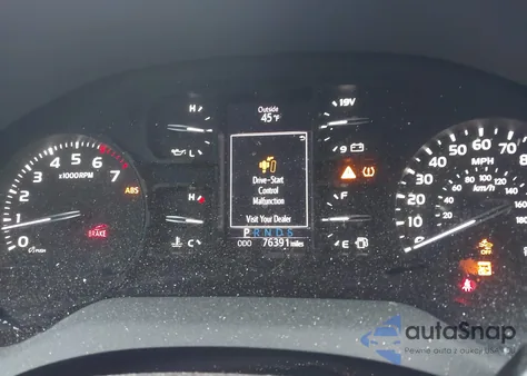 2020 Toyota Tundra Double Cab Sr z USA, uszkodzony, nr VIN 5TFRY5F16LX271654